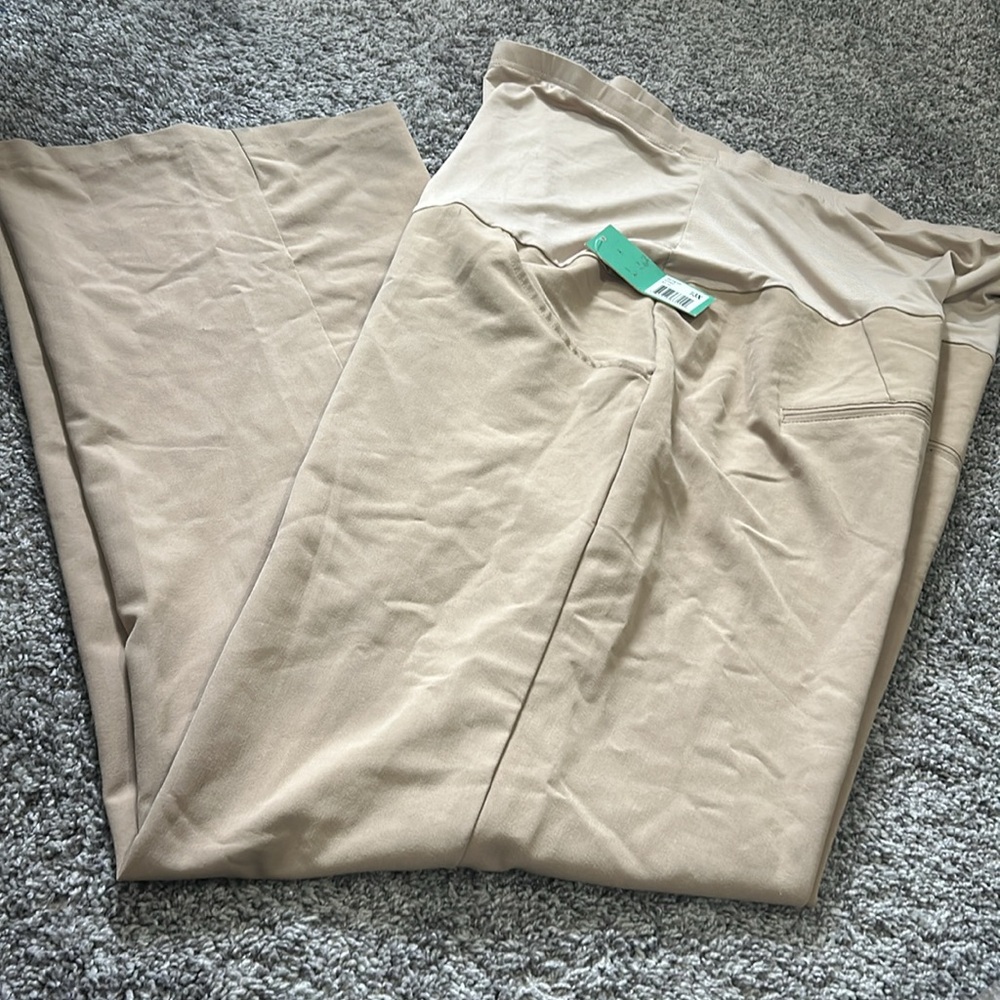 Khaki mamma pants